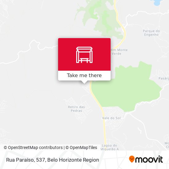 Rua Paraíso, 537 map