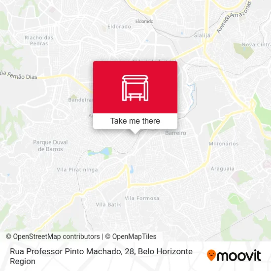 Rua Professor Pinto Machado, 28 map