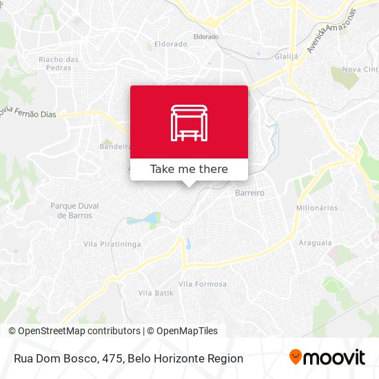 Rua Dom Bosco, 475 map