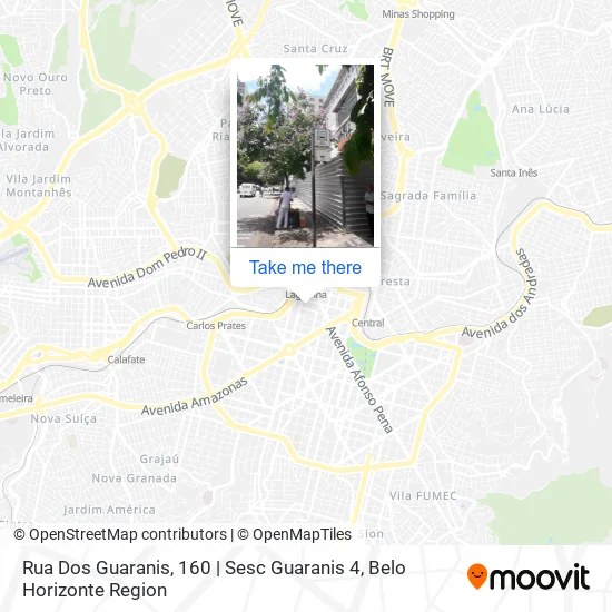 Rua Dos Guaranis, 160 | Sesc Guaranis 4 map