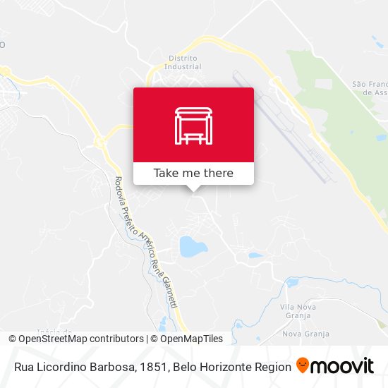 Rua Licordino Barbosa, 1851 map