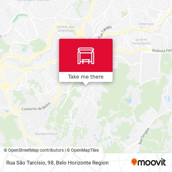 Rua São Tarcísio, 98 map