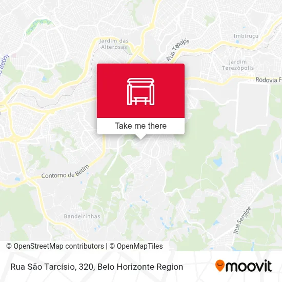 Rua São Tarcísio, 320 map