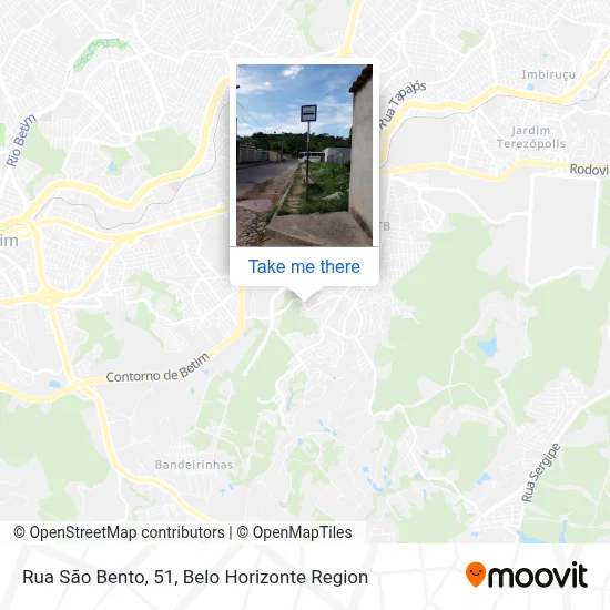 Rua São Bento, 51 map