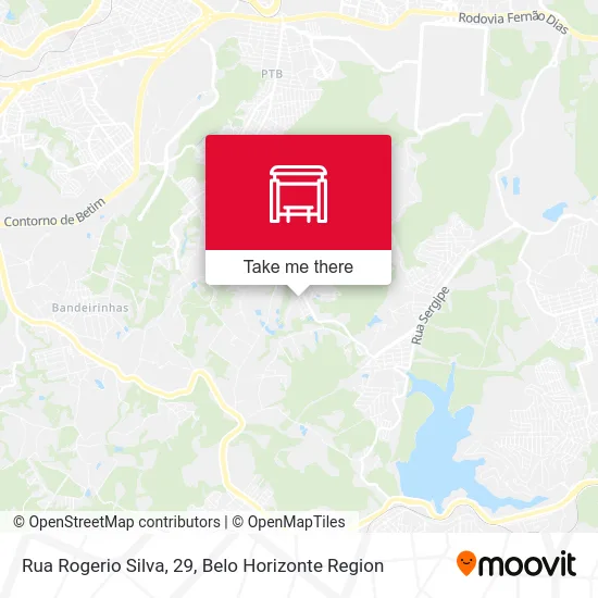 Rua Rogerio Silva, 29 map