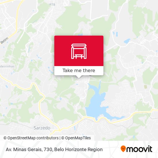 Av. Minas Gerais, 730 map