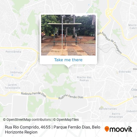 Rua Rio Comprido, 4655 | Parque Fernão Dias map