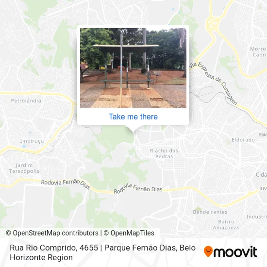 Rua Rio Comprido, 4655 | Parque Fernão Dias map