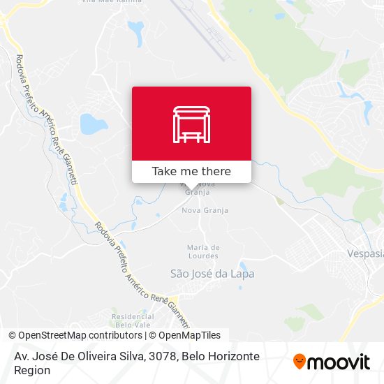 Mapa Av. José De Oliveira Silva, 3078