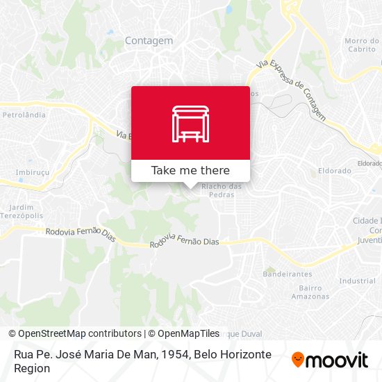 Rua Pe. José Maria De Man, 1954 map