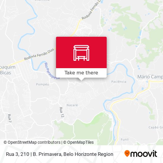 Rua 3, 210 | B. Primavera map