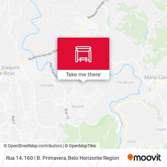 Rua 14, 160 | B. Primavera map