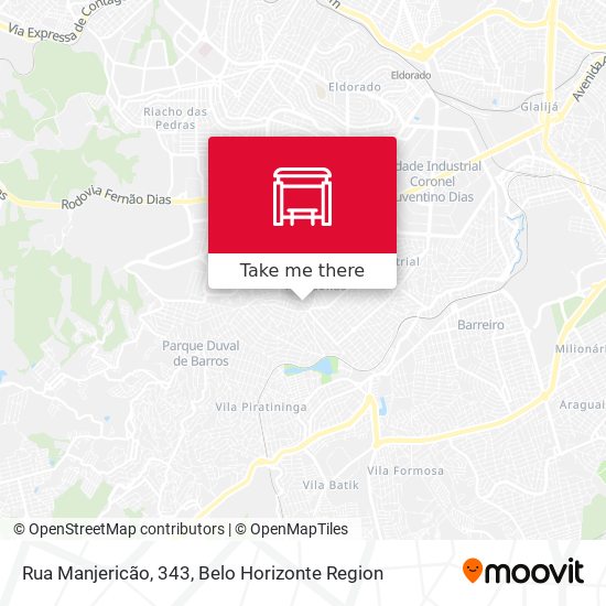 Rua Manjericão, 343 map