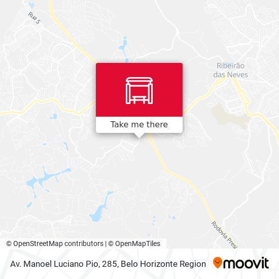 Av. Manoel Luciano Pio, 285 map