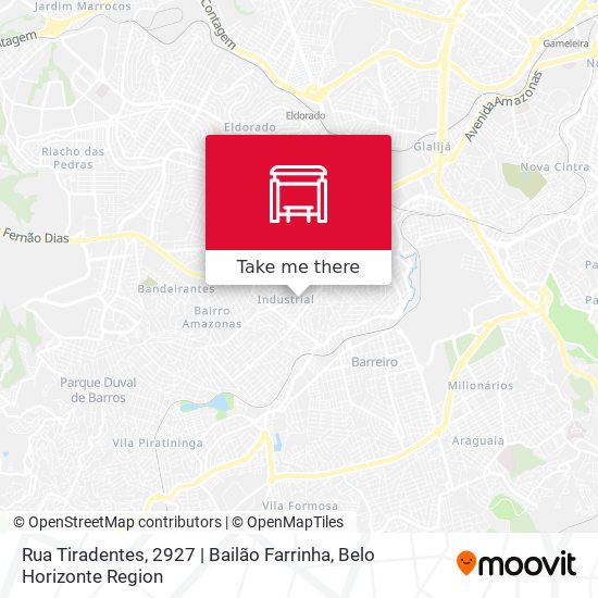 Rua Tiradentes, 2927 | Bailão Farrinha map