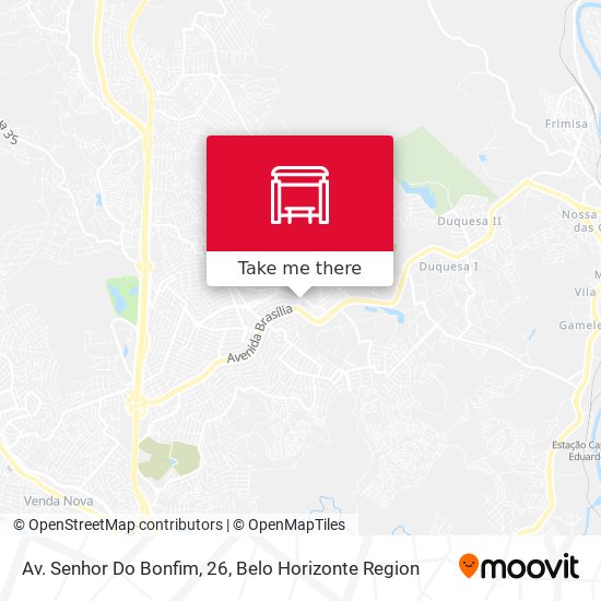 Av. Senhor Do Bonfim, 26 map