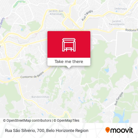 Rua São Silvério, 700 map
