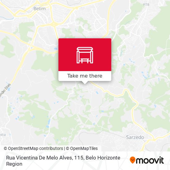 Rua Vicentina De Melo Alves, 115 map