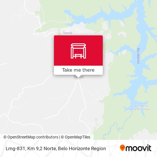 Lmg-831, Km 9,2 Norte map