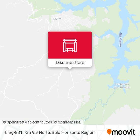 Lmg-831, Km 9,9 Norte map