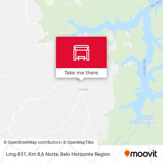 Lmg-831, Km 8,6 Norte map