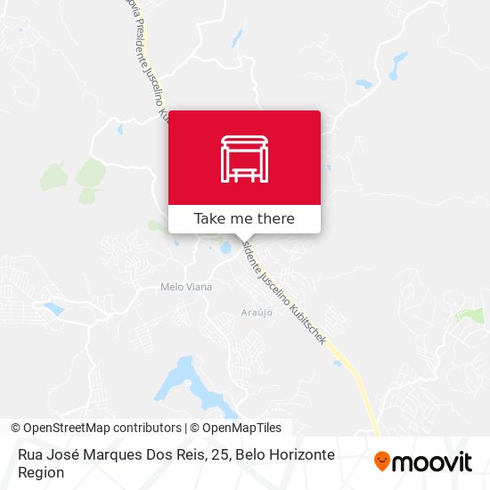 Mapa Rua José Marques Dos Reis, 25