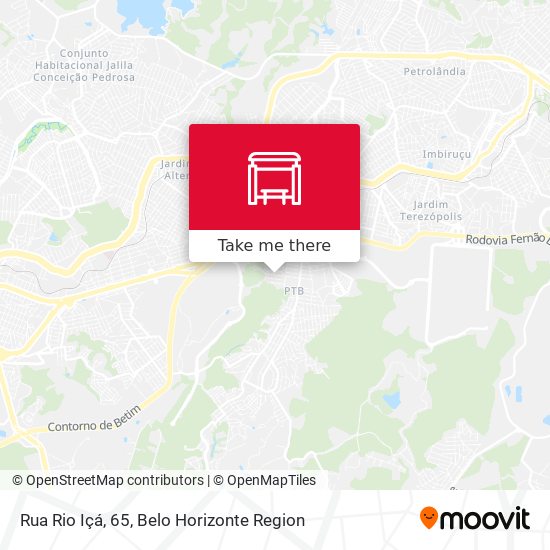 Rua Rio Içá, 65 map