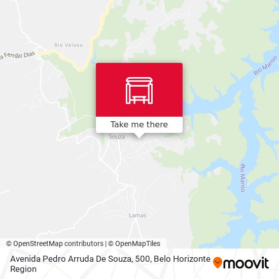Avenida Pedro Arruda De Souza, 500 map