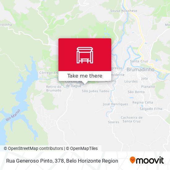 Rua Generoso Pinto, 378 map