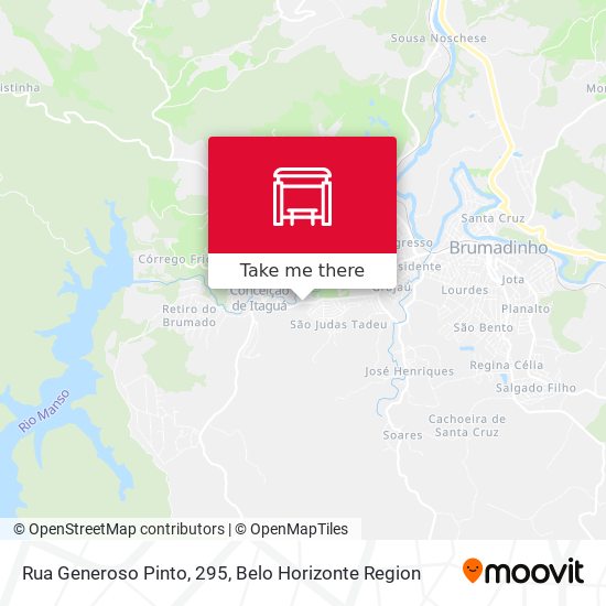 Rua Generoso Pinto, 295 map
