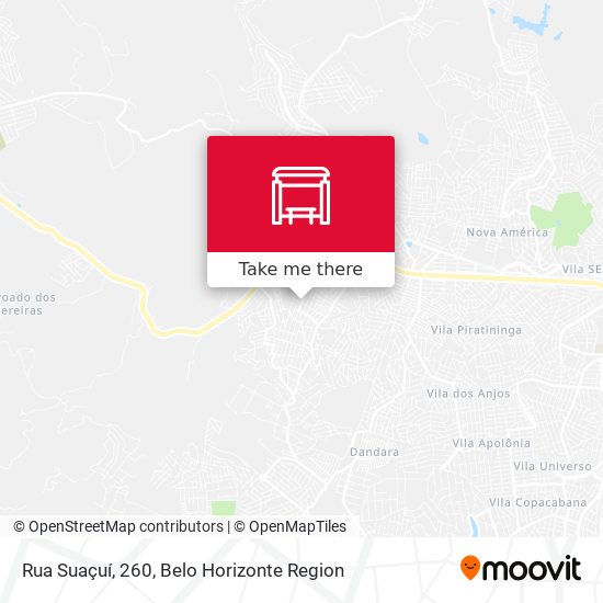 Rua Suaçuí, 260 map