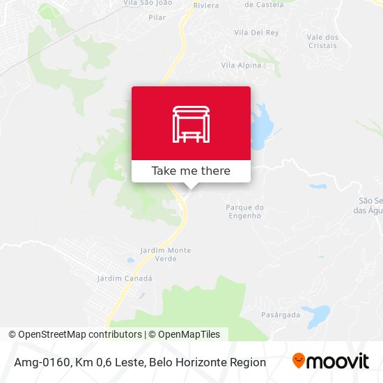 Amg-0160, Km 0,6 Leste map