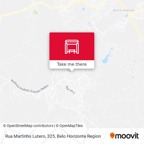 Rua Martinho Lutero, 325 map