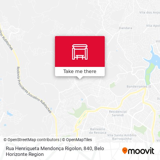 Rua Henriqueta Mendonça Rigolon, 840 map