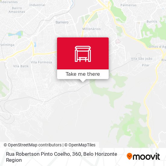 Rua Robertson Pinto Coelho, 360 map