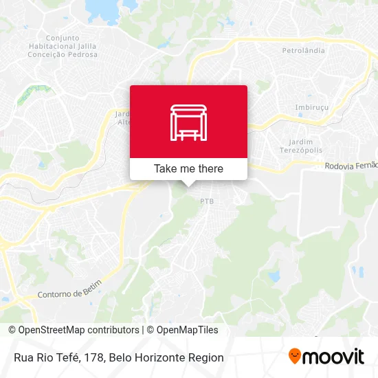 Rua Rio Tefé, 178 map