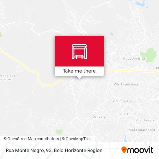 Rua Monte Negro, 93 map