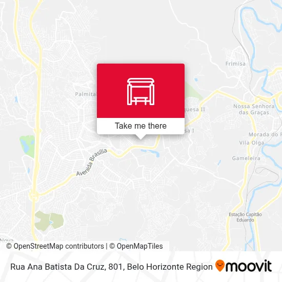 Rua Ana Batista Da Cruz, 801 map