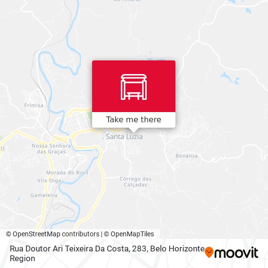 Rua Doutor Ari Teixeira Da Costa, 283 map