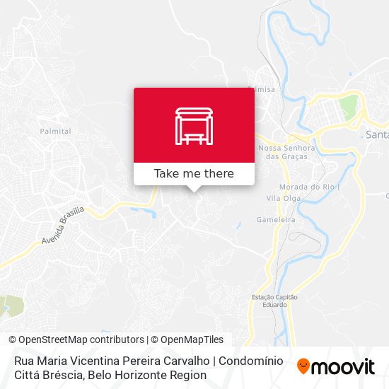 Rua Maria Vicentina Pereira Carvalho | Condomínio Cittá Bréscia map