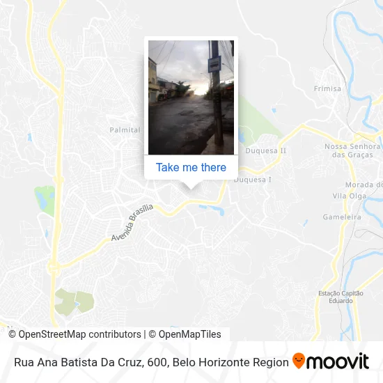 Rua Ana Batista Da Cruz, 600 map