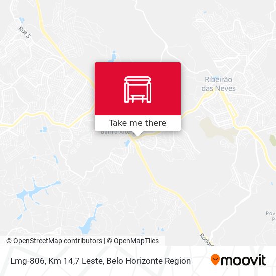 Lmg-806, Km 14,7 Leste map