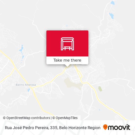 Rua José Pedro Pereira, 335 map