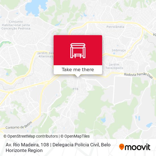 Av. Rio Madeira, 108 | Delegacia Polícia Civil map