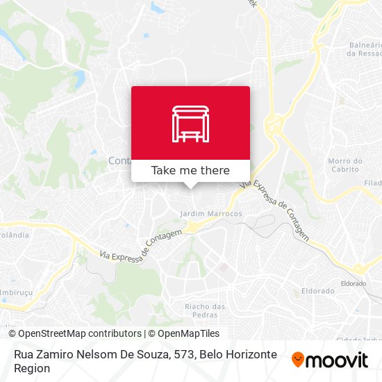 Rua Zamiro Nelsom De Souza, 573 map