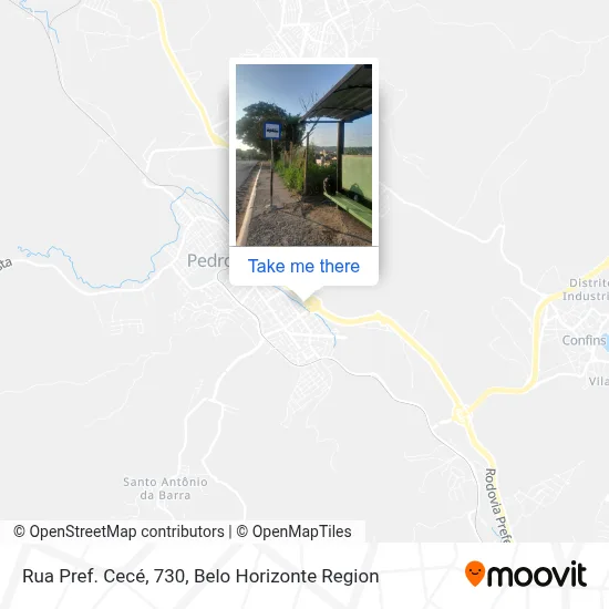 Rua Pref. Cecé, 730 map