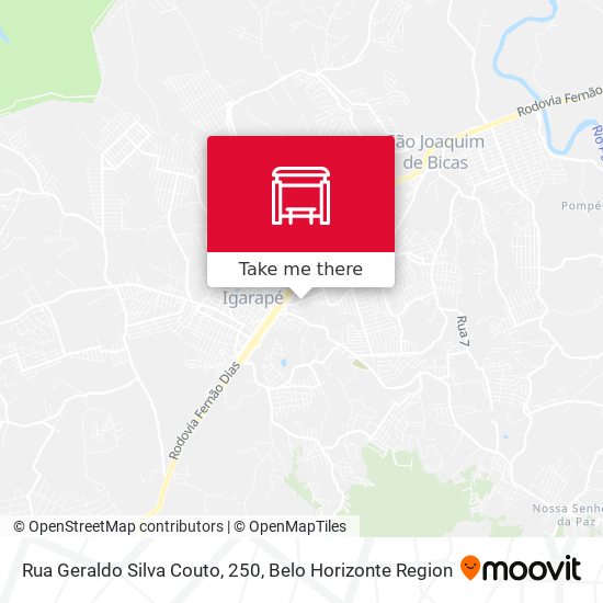 Rua Geraldo Silva Couto, 250 map
