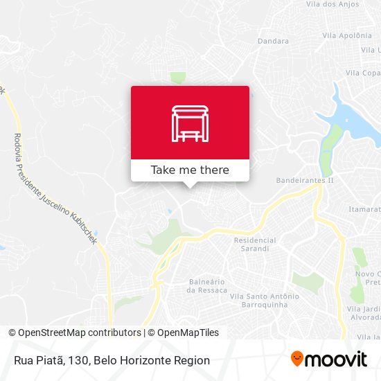 Rua Piatã, 130 map