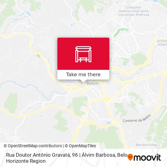 Rua Doutor Antônio Gravatá, 96 | Álvim Barbosa map