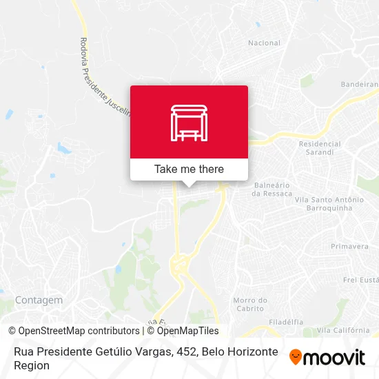 Rua Presidente Getúlio Vargas, 452 map